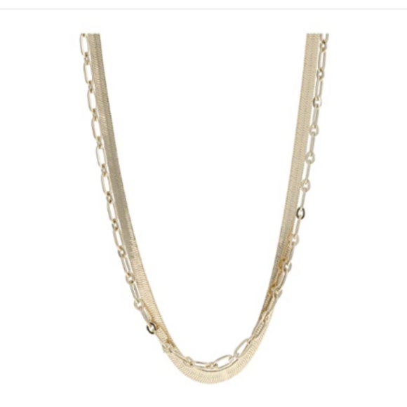 Karl Lagerfeld Paris Gold-Tone Link & Snake Chain  - Picture 4 of 5